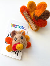 Load image into Gallery viewer, Plush Turkey Clip