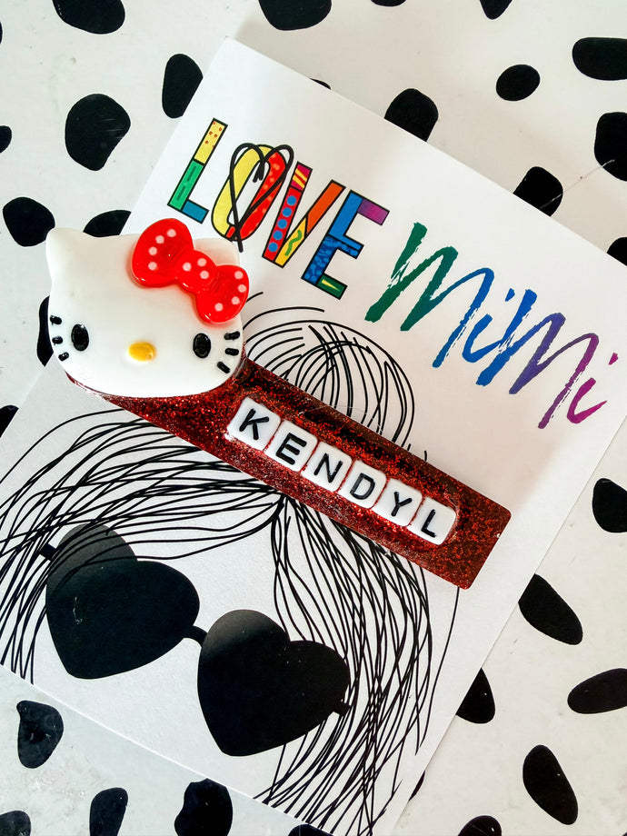 Red Hello Kitty Clip