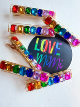 Load image into Gallery viewer, Jeweled Bar Clip
