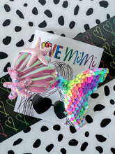 Load image into Gallery viewer, Sequin Mermaid Tail Clips
