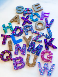 Glitter Alphabet Letter Set
