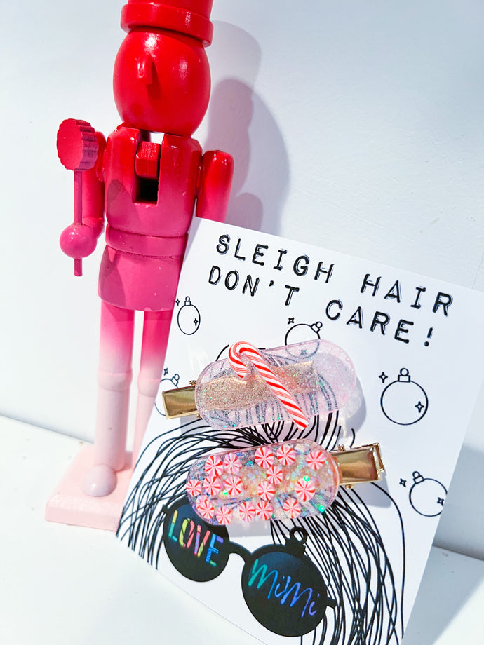 Peppermint Dreams Pigtail Set