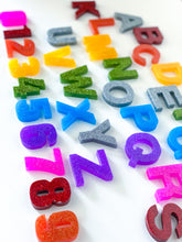 Load image into Gallery viewer, Rainbow Glitter Alphabet Set
