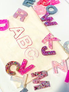Glitter Alphabet Letter Set